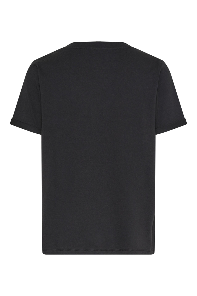 PCRIA SS V-NECK SOLID TEE NOOS BC 17120455 BLACK